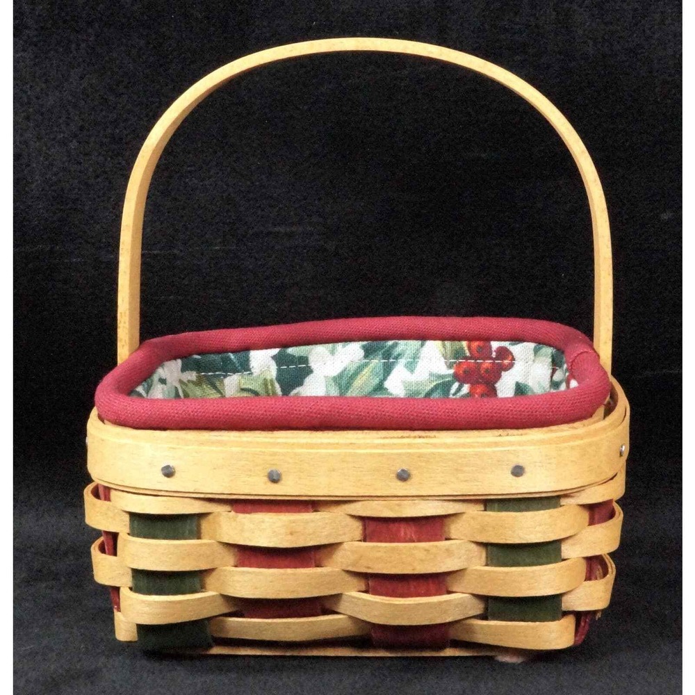 Longaberger 2003 Holiday Helper Basket Stuck On You Liner Protector Notes Flyer - Picture 3 of 12